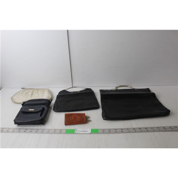 Australia Solid Hide Key Holder, (4) Purses