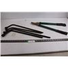 Image 1 : (4) Tire Irons, Tree Pruner - As is
