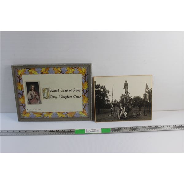 Memorial Art Print and Framed Remembrance of my Jubilee Art Print 12 1/2'' x 10''