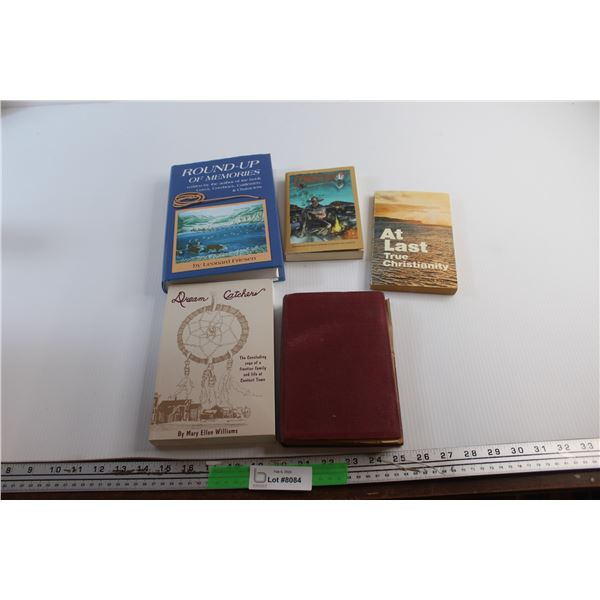 (5) Books - Leonard Friesen, Mary Ellen Williams and At Last True Christianity