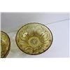 Image 3 : (2) 8'' Amber Glass Bowls