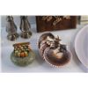 Image 3 : (4) Serving Trays, Salt & Pepper Shakers, Photo Frame 4'' x 6'', Sea Shells and Misc.
