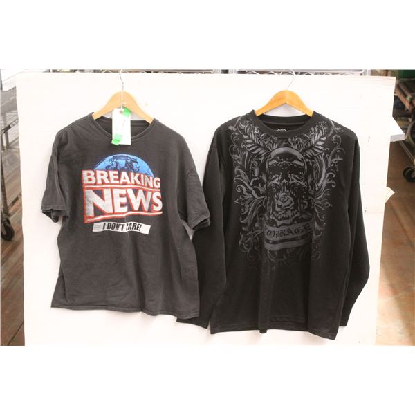 (2) T Shirts - Size XL