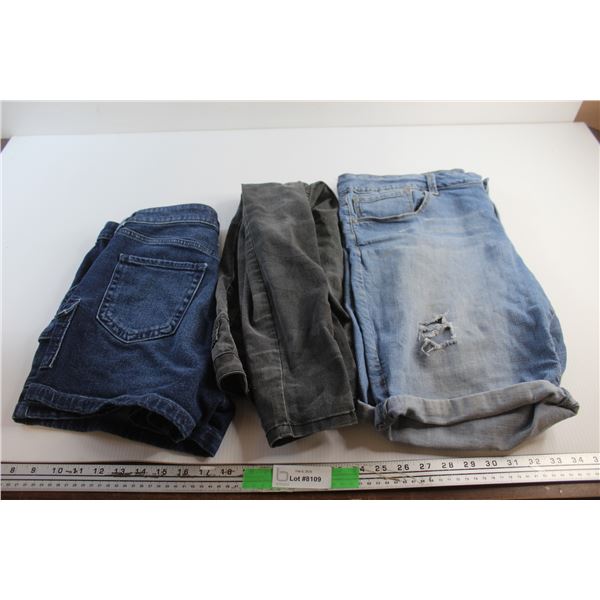 Denim Shorts and Jeans - Size W27