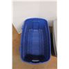 Image 2 : *(3) Large Sterlite Plastic Totes and (1) Lid 32'' x 19'' x 20''
