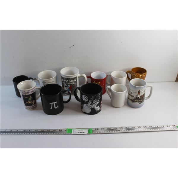 (11) Ceramic Mugs and Beer Steins