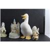 Image 6 : Porcelain Nativity Decor and Animal Figurines