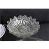 Image 2 : (3) Glass Fruit Bowls, Ceramic & Glass Pie Dishes and Pyrex Baking Dishes