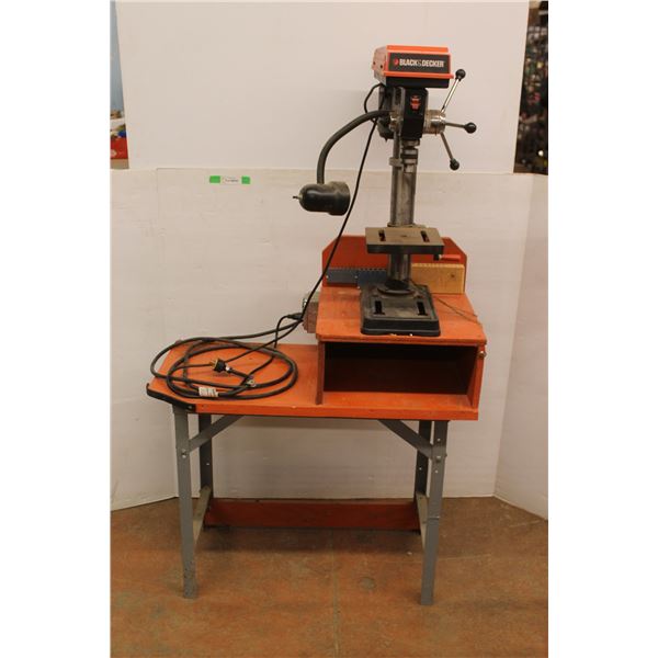 *Black & Decker Drill Press - Tested - 64'' x 34'' x 19''