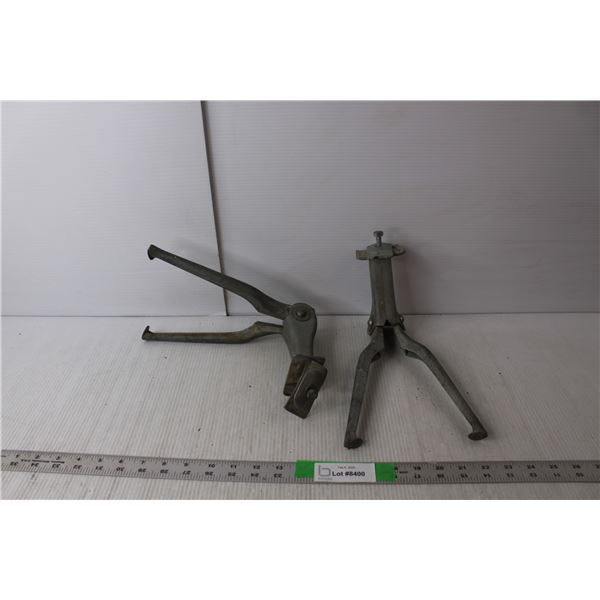 (2) Vintage Kickstands 9.75" Tall x 6" Wide