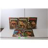 Image 1 : (5) Vintage Edgar Rice Burroughs' Tarzan Comics