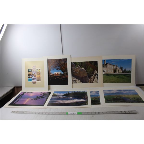 (8) Prints Up to 15" Wide x 12.5" Tall