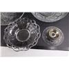 Image 4 : (4) Fancy Glass Serving Dishes