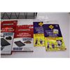 Image 4 : Variety Mouse Traps (Many NIB or Unused), Fly Strips, Glue Traps, Metal Wire Basket