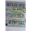Image 3 : (12) Vehicle License Plates - Sask, Ontario - Oldest 1974