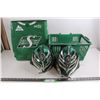 Image 1 : Saskatchewan Roughriders Thermal Coors Light Backpack, (2) Saskatchewan Roughriders Luchador Masks, 