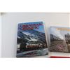Image 2 : (5) Books - Canadian Pacific, Barrie Sanford and Route of the Cariboo