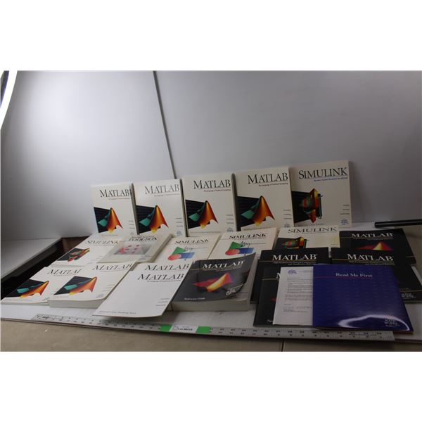 The Math Works Book Sets- Matlab, Simulink, Neural Network Toolbox
