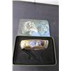 Image 3 : Wolf Style Gold Colored Pocket Knife & Storage Tin