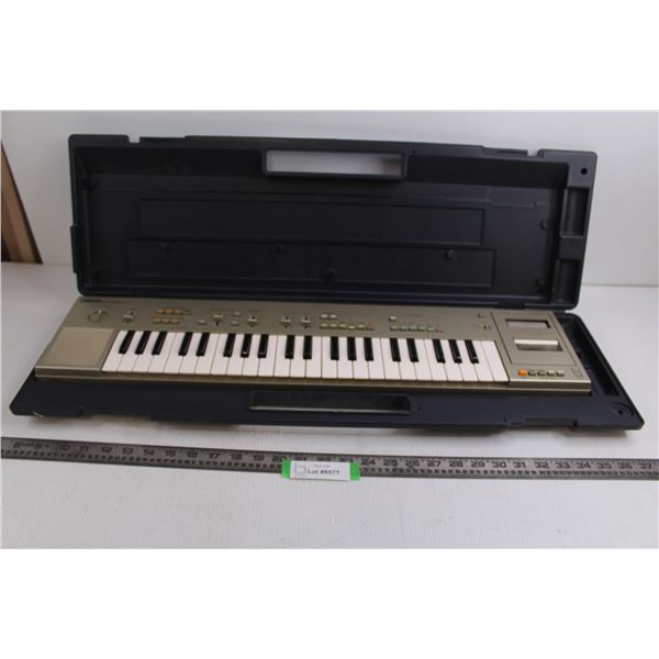 Yamaha Portasound Model MP1 Keyboard with Carry Case - Untested