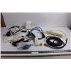 Image 1 : Assorted Electrical and Electronic Cables, Power Bar with Timer - Powers On