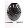 Image 1 : Black Ceramic Vase 13" Tall