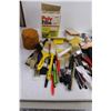 Image 2 : Assorted Paint Supplies, Some Used(Brushes, Rollers, Misc.), Laundry Basket