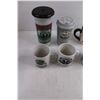 Image 2 : (10) Saskatchewan Roughriders Mugs & Drink Containers