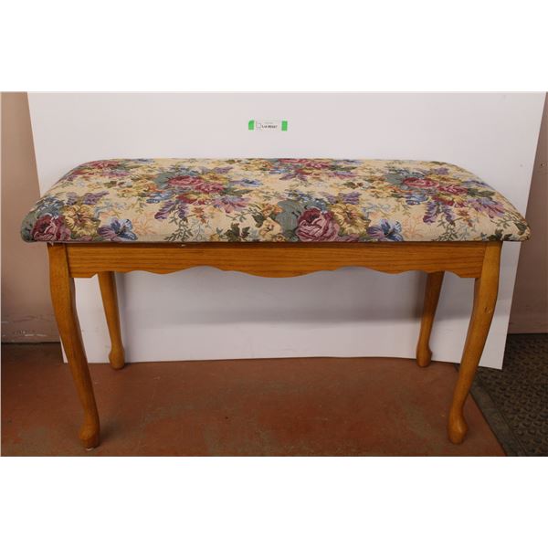 * Wooden Sitting Bench 36" x 22" x 16"