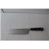 Image 3 : (3) J.A. Henckels Knives 8" Chef, 7" Santoku, 7" Bread Knife