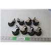 Image 1 : (8) 2" Steel Heavy Duty Castors