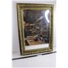 Image 1 : Plastic Framed Wall Mirror 29" x 21"   Pick up preferred.
