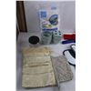 Image 2 : Various Toiletries and Vanity Items , Ice & Snow Traction Aids, (2) Moen Tread Strips - NIB