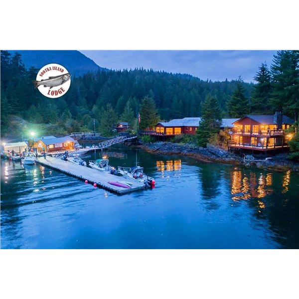 Nootka Island – British Columbia 4 Day/3 Night Fishing Trip for 2