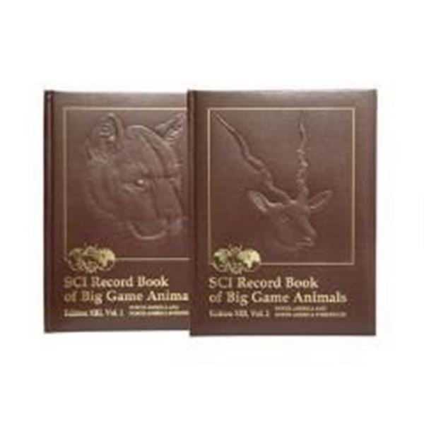 Safari Club International Record Book Certificate