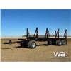 Image 1 : 2008 PEERLESS 37 FT. SHORT WOOD LOG TRAILER