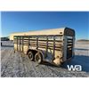 Image 4 : U-BUILT T/A 5TH WHEEL LIVESTOCK TRAILER