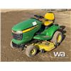 Image 1 : 2007 JOHN DEERE X324 RIDE ON LAWN MOWER