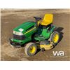 Image 1 : 2007 JOHN DEERE LA130 RIDE ON LAWN MOWER