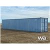 Image 2 : 8 X 40 FT. SHIPPING CONTAINER W/SIDE SLIDING DOORS