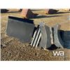 Image 1 : SKID STEER 8 FT. PUSH BLADE