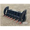 Image 1 : 2024 78 IN. SKID STEER LOG GRAPPLE