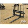 Image 1 : 48 IN. SKID STEER PALLET FORKS