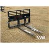 Image 2 : 48 IN. SKID STEER PALLET FORKS