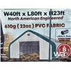 Image 1 : 40 X 80 X 23 FT. DOUBLE TRUSS STORAGE BUILDING