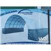 Image 1 : 40 X 40 FT. FABRIC CONTAINER SHELTER