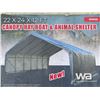 Image 1 : 22 X 24 FT. FABRIC CARPORT