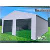 Image 1 : 25 X 65 FT. METAL WAREHOUSE SHED