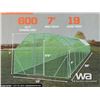Image 1 : TMG 10 X 60 FT. CHICKEN SHELTER