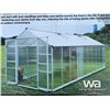 Image 1 : TMG 8 X 20 FT. ALUMINUM FRAME GREENHOUSE
